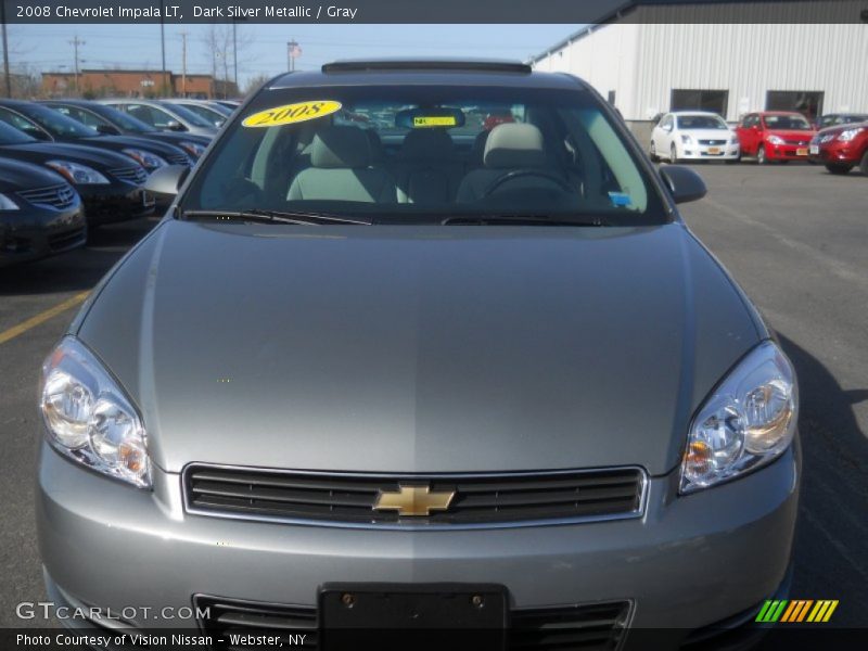 Dark Silver Metallic / Gray 2008 Chevrolet Impala LT