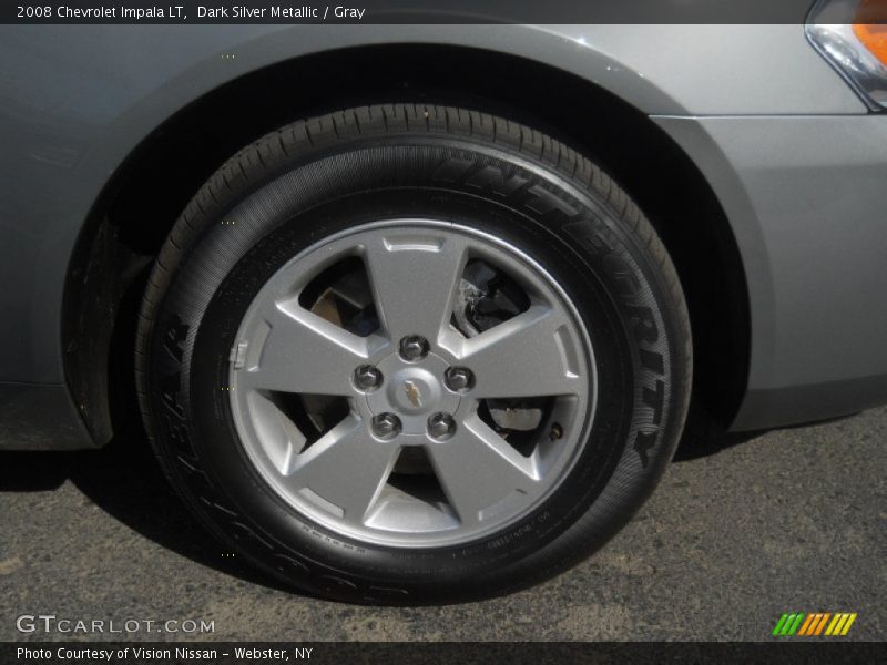 Dark Silver Metallic / Gray 2008 Chevrolet Impala LT