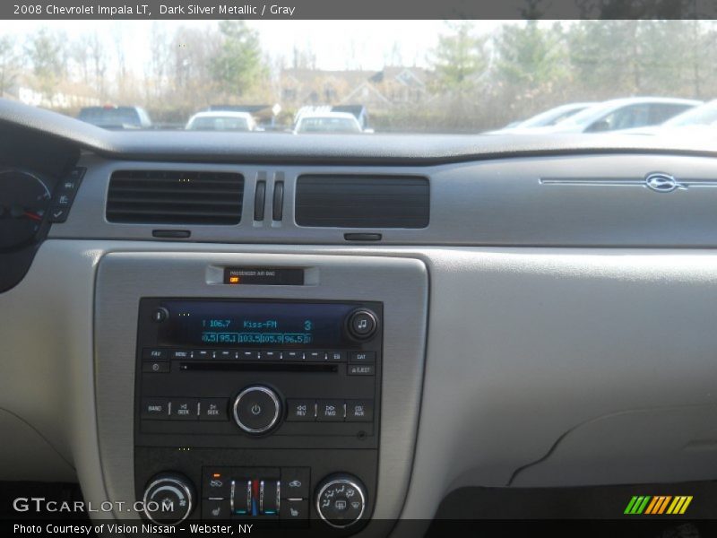 Dark Silver Metallic / Gray 2008 Chevrolet Impala LT
