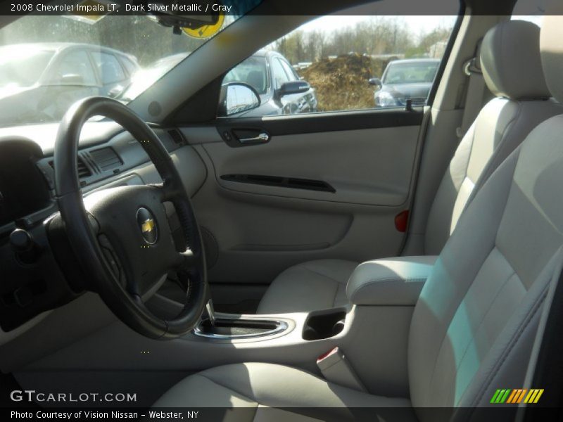 Dark Silver Metallic / Gray 2008 Chevrolet Impala LT