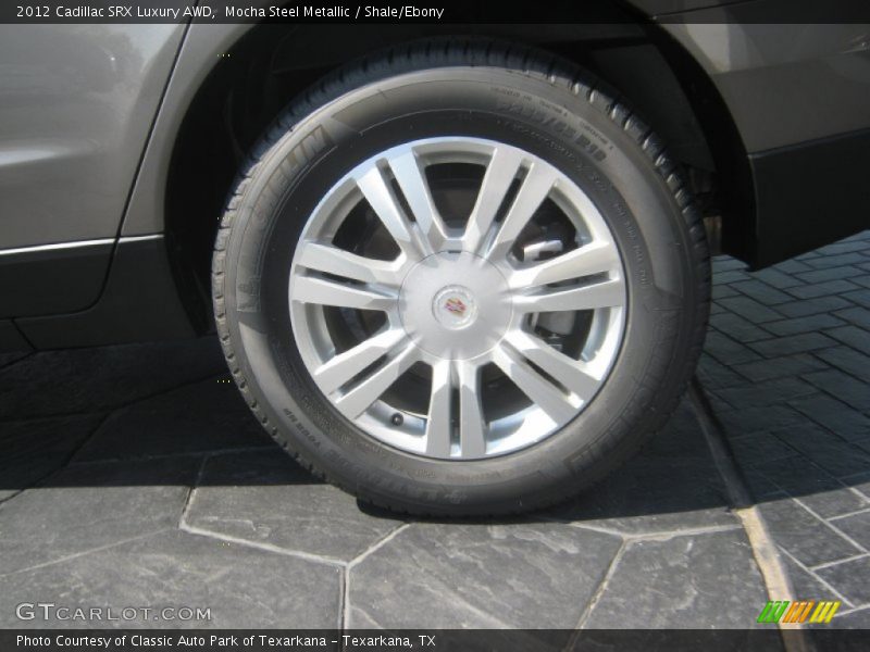 Mocha Steel Metallic / Shale/Ebony 2012 Cadillac SRX Luxury AWD
