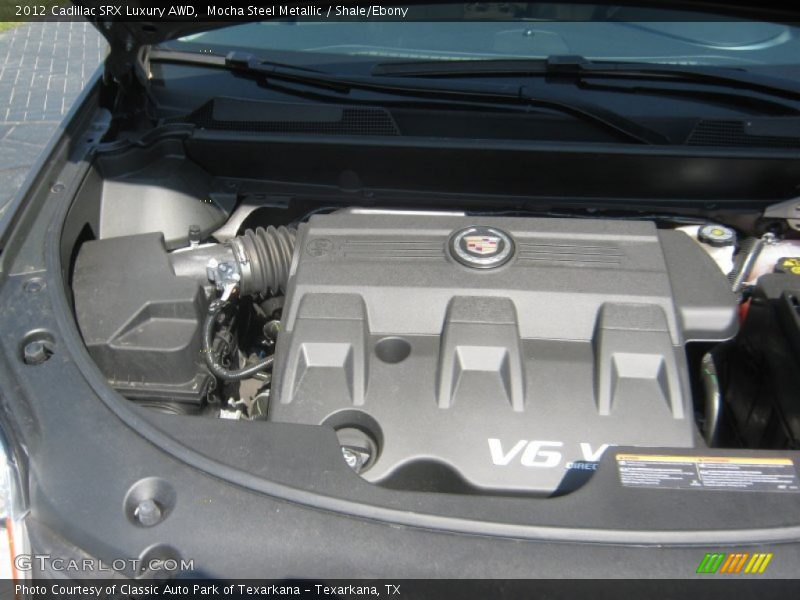 Mocha Steel Metallic / Shale/Ebony 2012 Cadillac SRX Luxury AWD