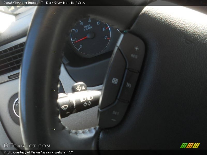 Dark Silver Metallic / Gray 2008 Chevrolet Impala LT