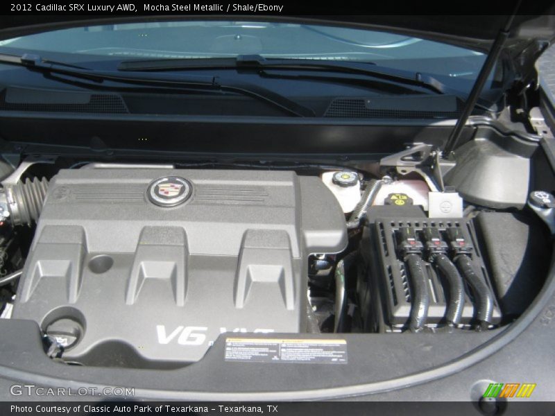 Mocha Steel Metallic / Shale/Ebony 2012 Cadillac SRX Luxury AWD