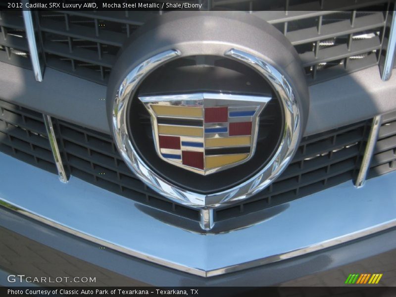 Mocha Steel Metallic / Shale/Ebony 2012 Cadillac SRX Luxury AWD