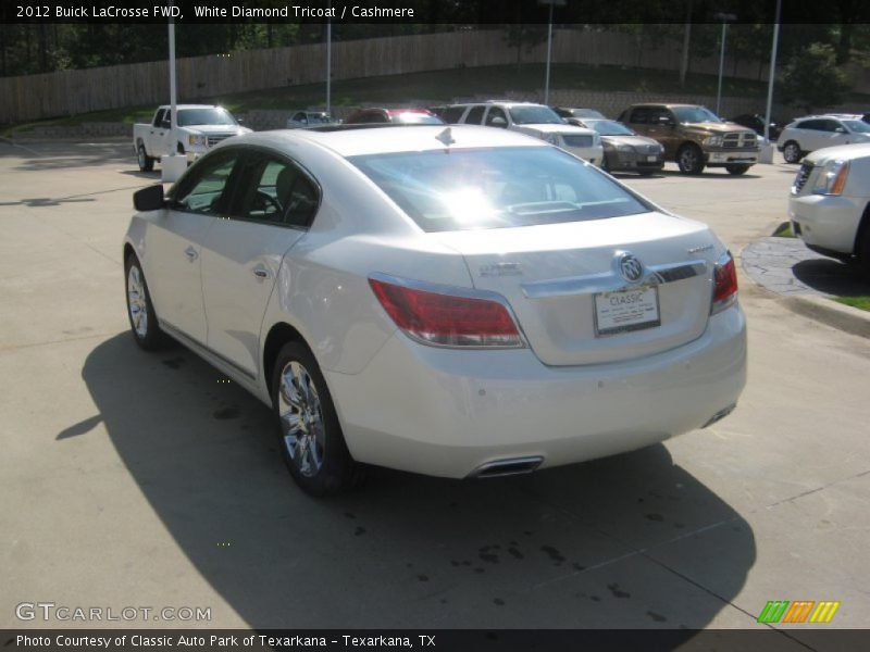 White Diamond Tricoat / Cashmere 2012 Buick LaCrosse FWD