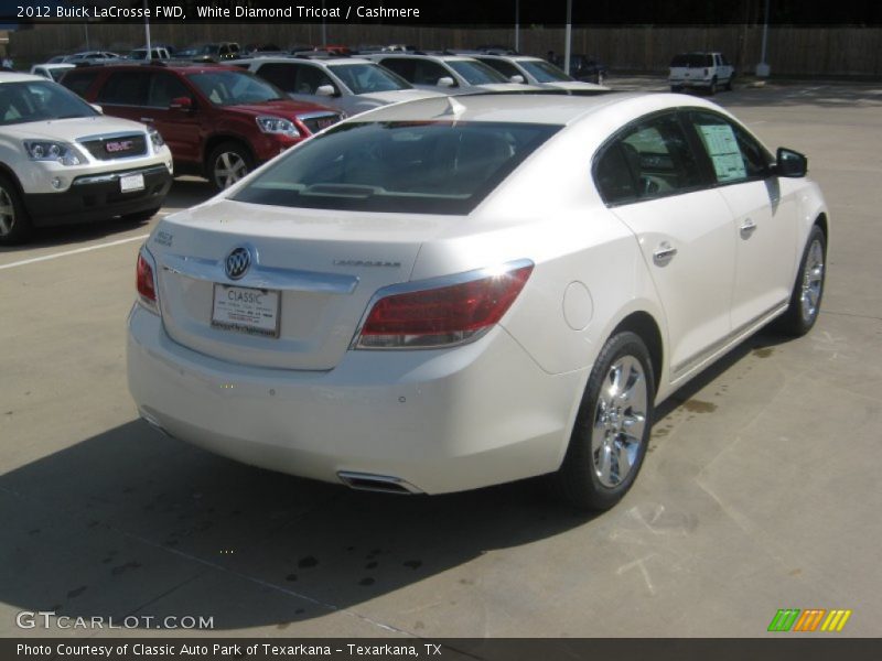 White Diamond Tricoat / Cashmere 2012 Buick LaCrosse FWD