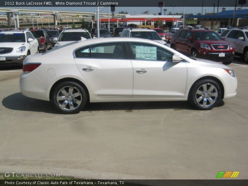 White Diamond Tricoat / Cashmere 2012 Buick LaCrosse FWD