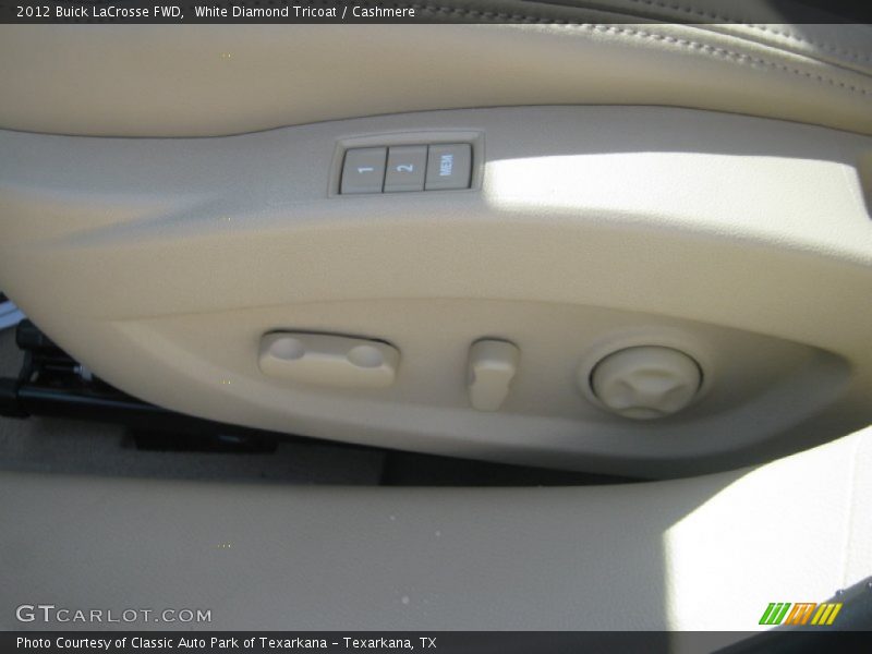 White Diamond Tricoat / Cashmere 2012 Buick LaCrosse FWD