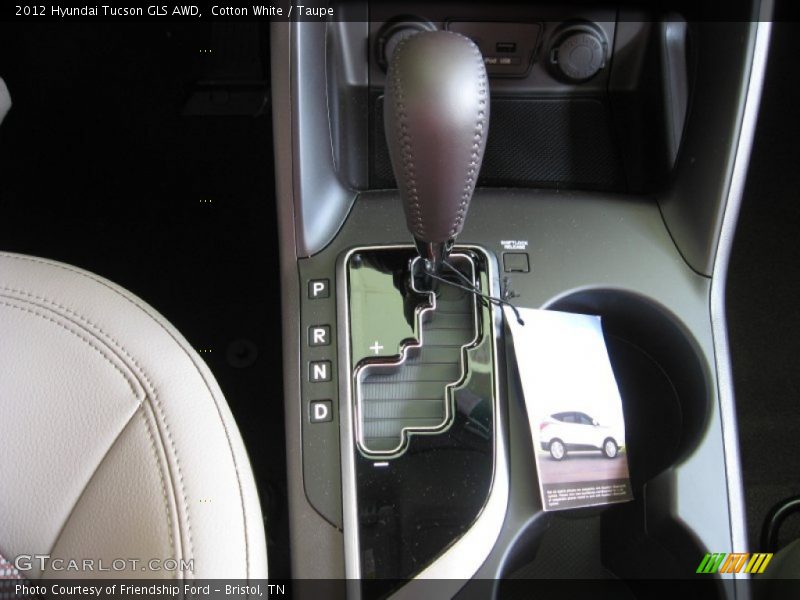 Cotton White / Taupe 2012 Hyundai Tucson GLS AWD