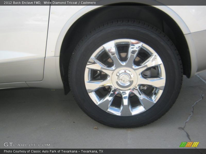 White Diamond Tricoat / Cashmere 2012 Buick Enclave FWD