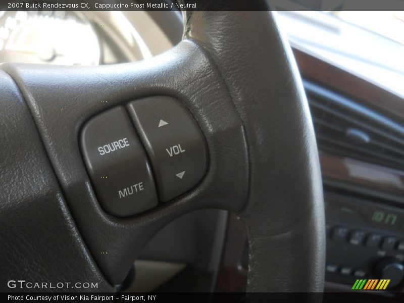 Cappuccino Frost Metallic / Neutral 2007 Buick Rendezvous CX