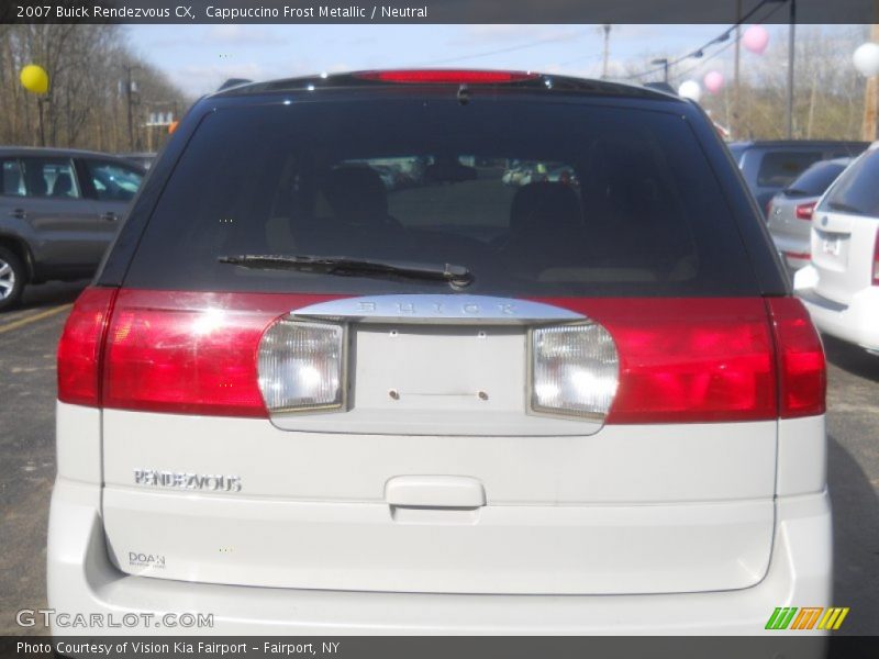 Cappuccino Frost Metallic / Neutral 2007 Buick Rendezvous CX