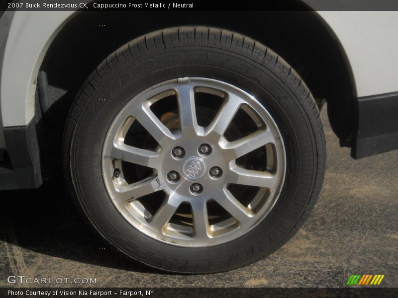 Cappuccino Frost Metallic / Neutral 2007 Buick Rendezvous CX