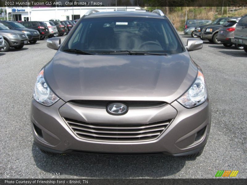 Chai Bronze / Taupe 2012 Hyundai Tucson GLS AWD
