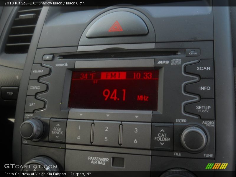 Audio System of 2010 Soul 1.6