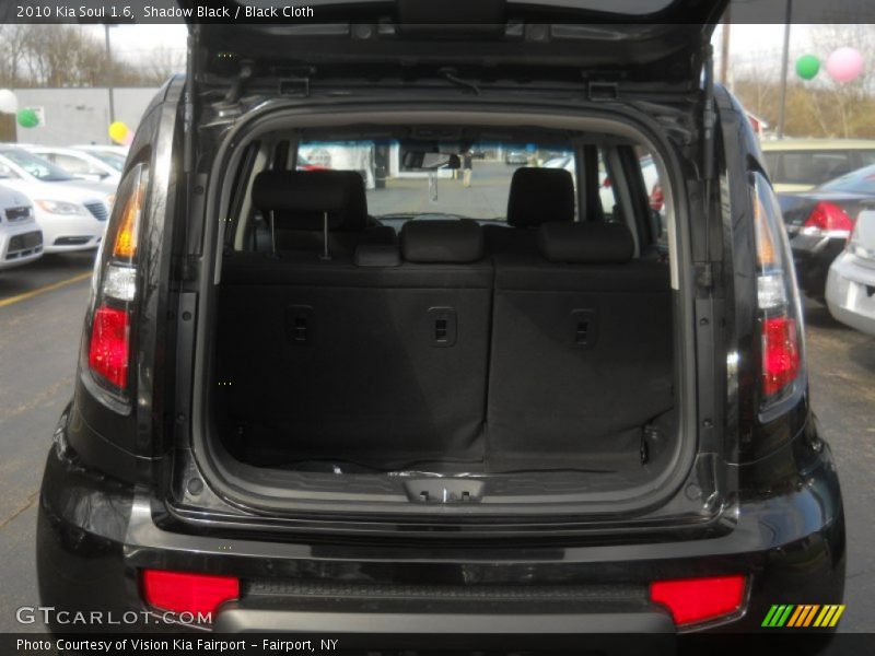 Shadow Black / Black Cloth 2010 Kia Soul 1.6
