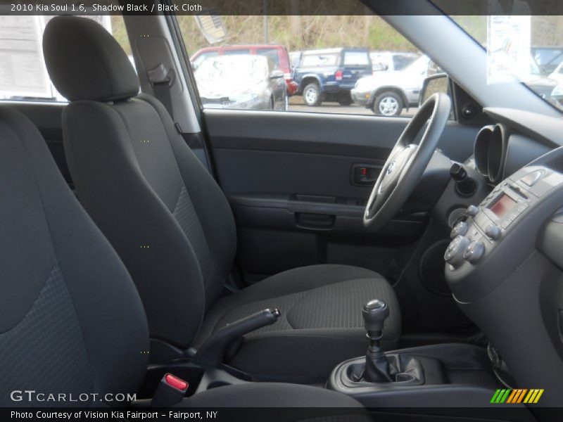  2010 Soul 1.6 Black Cloth Interior