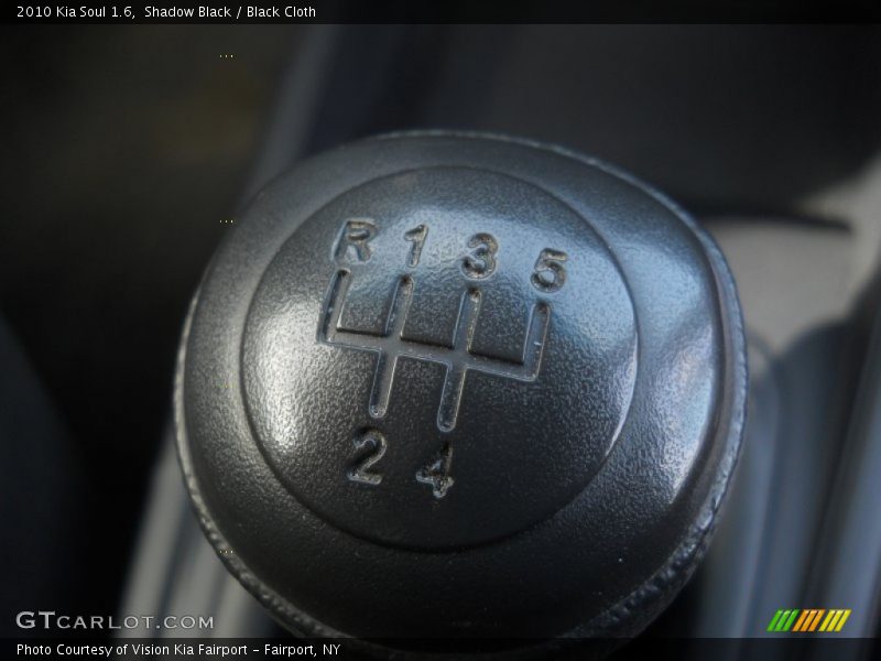  2010 Soul 1.6 5 Speed Manual Shifter