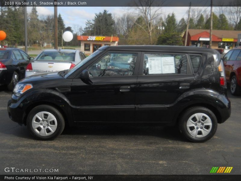  2010 Soul 1.6 Shadow Black