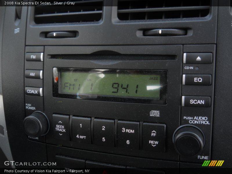 Audio System of 2008 Spectra EX Sedan