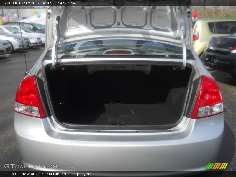 Silver / Gray 2008 Kia Spectra EX Sedan