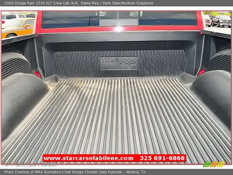 Flame Red / Dark Slate/Medium Graystone 2009 Dodge Ram 1500 SLT Crew Cab 4x4