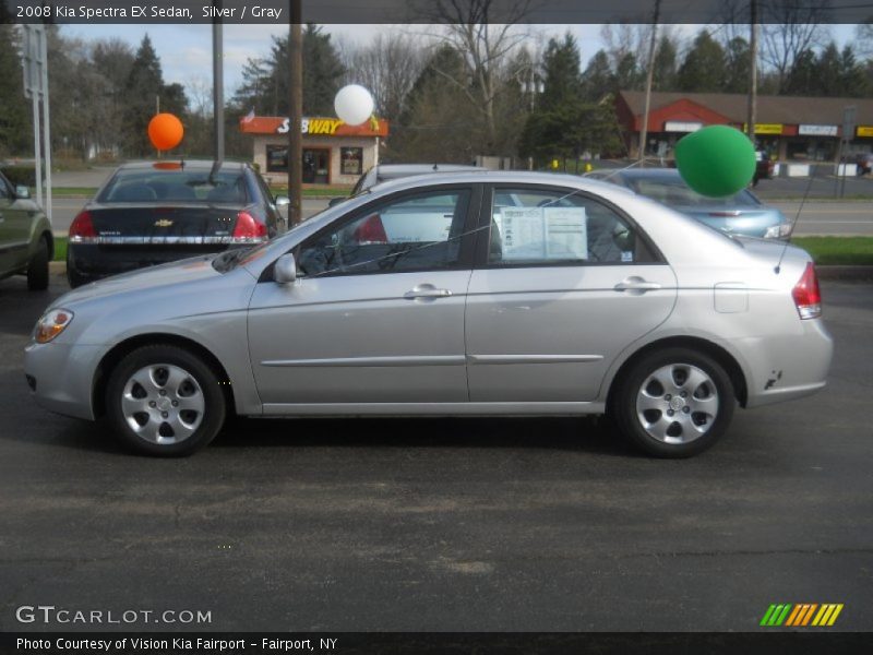  2008 Spectra EX Sedan Silver