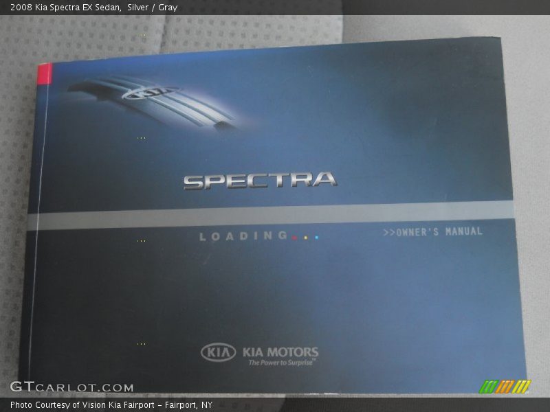 Books/Manuals of 2008 Spectra EX Sedan