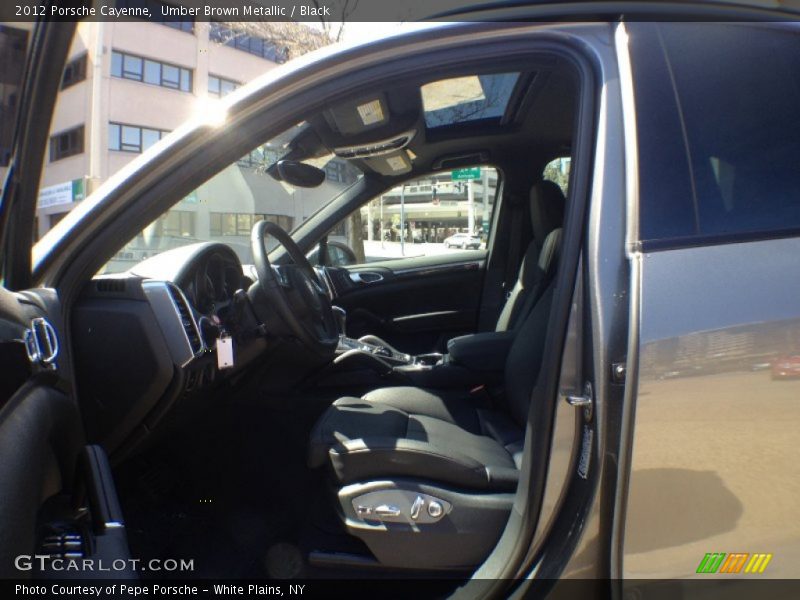 Umber Brown Metallic / Black 2012 Porsche Cayenne