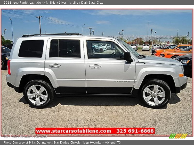 Bright Silver Metallic / Dark Slate Gray 2011 Jeep Patriot Latitude 4x4