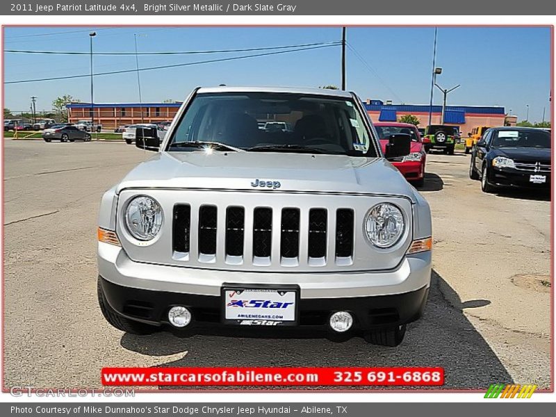 Bright Silver Metallic / Dark Slate Gray 2011 Jeep Patriot Latitude 4x4