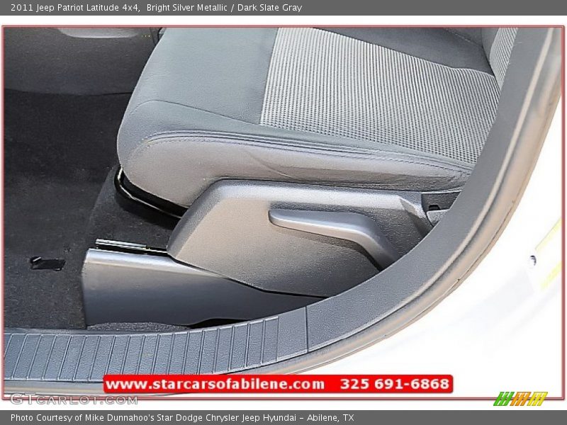 Bright Silver Metallic / Dark Slate Gray 2011 Jeep Patriot Latitude 4x4