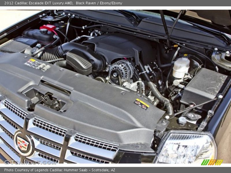  2012 Escalade EXT Luxury AWD Engine - 6.2 Liter OHV 16-Valve Flex-Fuel V8