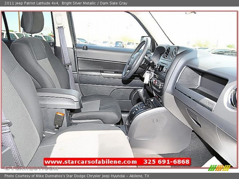Bright Silver Metallic / Dark Slate Gray 2011 Jeep Patriot Latitude 4x4