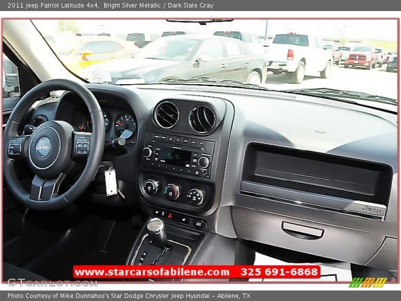 Bright Silver Metallic / Dark Slate Gray 2011 Jeep Patriot Latitude 4x4