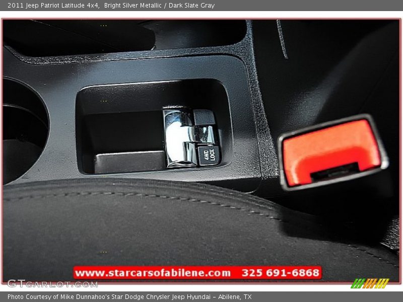 Bright Silver Metallic / Dark Slate Gray 2011 Jeep Patriot Latitude 4x4