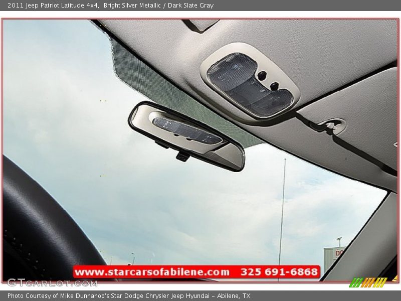 Bright Silver Metallic / Dark Slate Gray 2011 Jeep Patriot Latitude 4x4