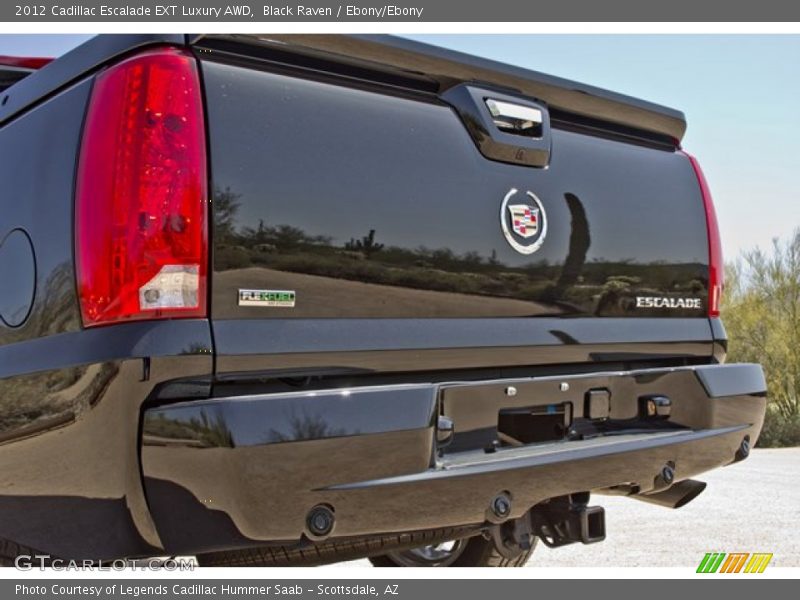 Black Raven / Ebony/Ebony 2012 Cadillac Escalade EXT Luxury AWD