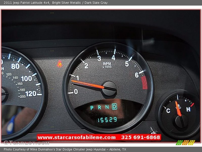 Bright Silver Metallic / Dark Slate Gray 2011 Jeep Patriot Latitude 4x4