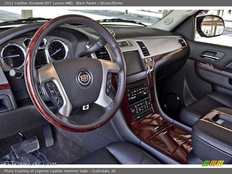 Dashboard of 2012 Escalade EXT Luxury AWD