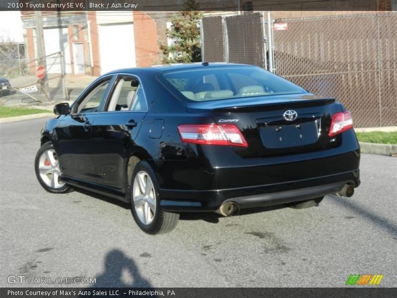 Black / Ash Gray 2010 Toyota Camry SE V6