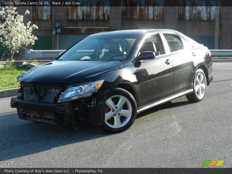 Black / Ash Gray 2010 Toyota Camry SE V6