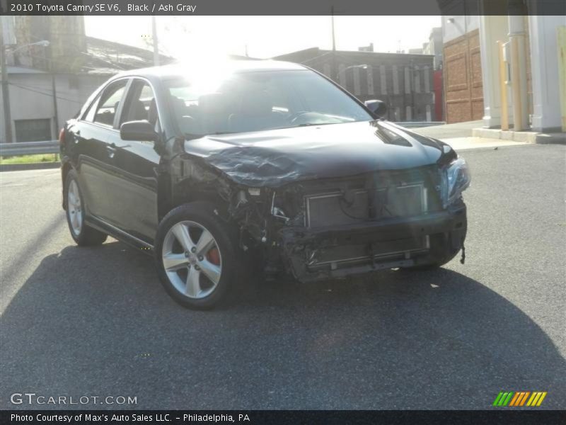 Black / Ash Gray 2010 Toyota Camry SE V6