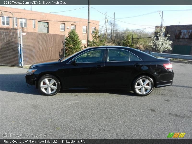 Black / Ash Gray 2010 Toyota Camry SE V6