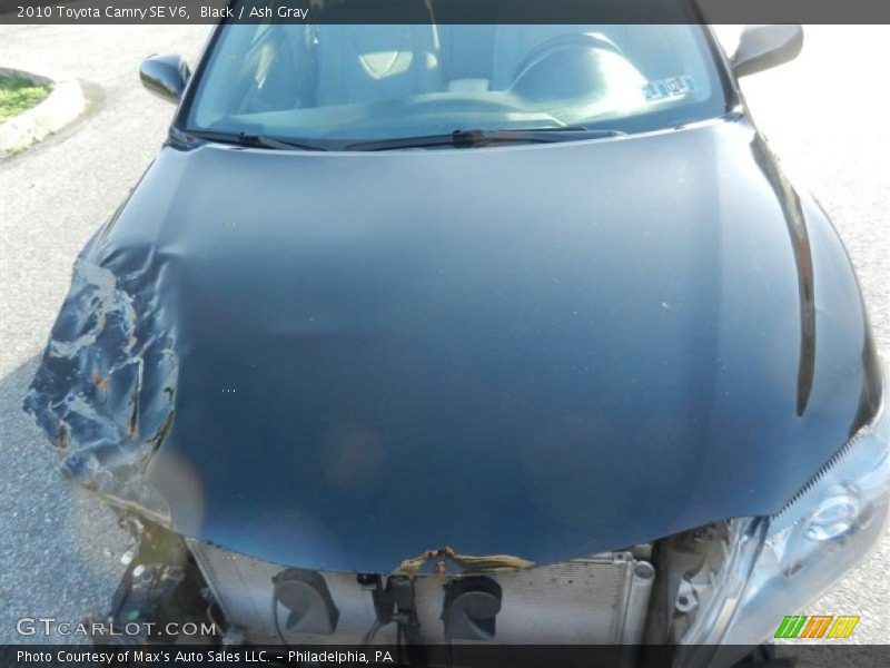 Black / Ash Gray 2010 Toyota Camry SE V6