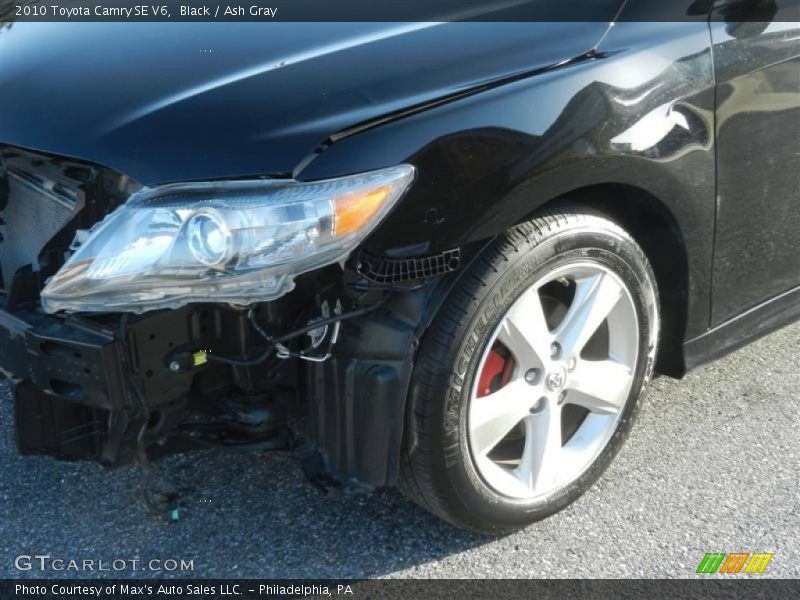 Black / Ash Gray 2010 Toyota Camry SE V6