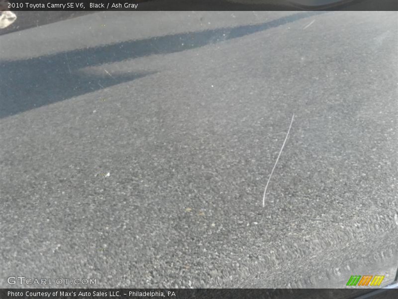 Black / Ash Gray 2010 Toyota Camry SE V6