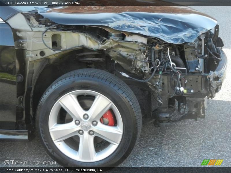 Black / Ash Gray 2010 Toyota Camry SE V6