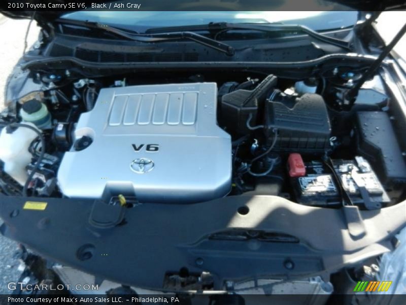 Black / Ash Gray 2010 Toyota Camry SE V6